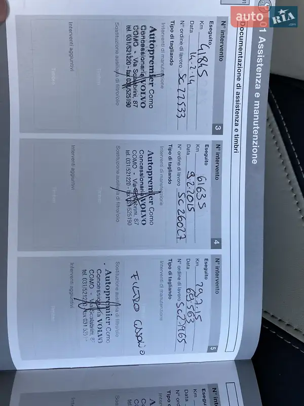 Універсал Volvo V50 2011 в Тернополі документ 5 фото Універсал Volvo V50 2011 в Тернополі документ