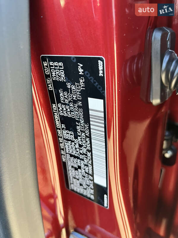 Внедорожник / Кроссовер Volvo XC60 2016 в Василькове