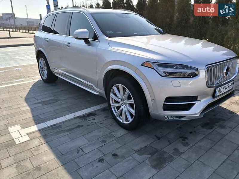 Внедорожник / Кроссовер Volvo XC90 2017 в Луцке