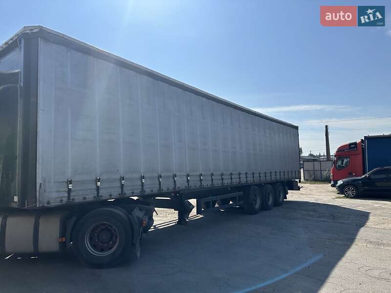 Тентований борт (штора) - напівпричіп Wackenhut WSC 1998 в Звягелі