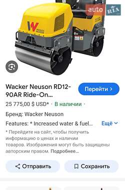Дорожный каток Wacker Neuson 2015 в 