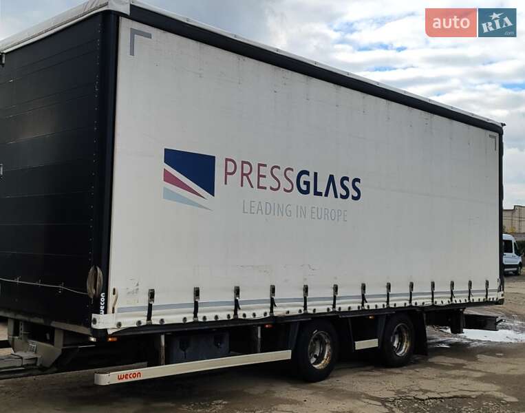 Тентований борт (штора) - прицеп Wecon AW 2014 в Луцьку