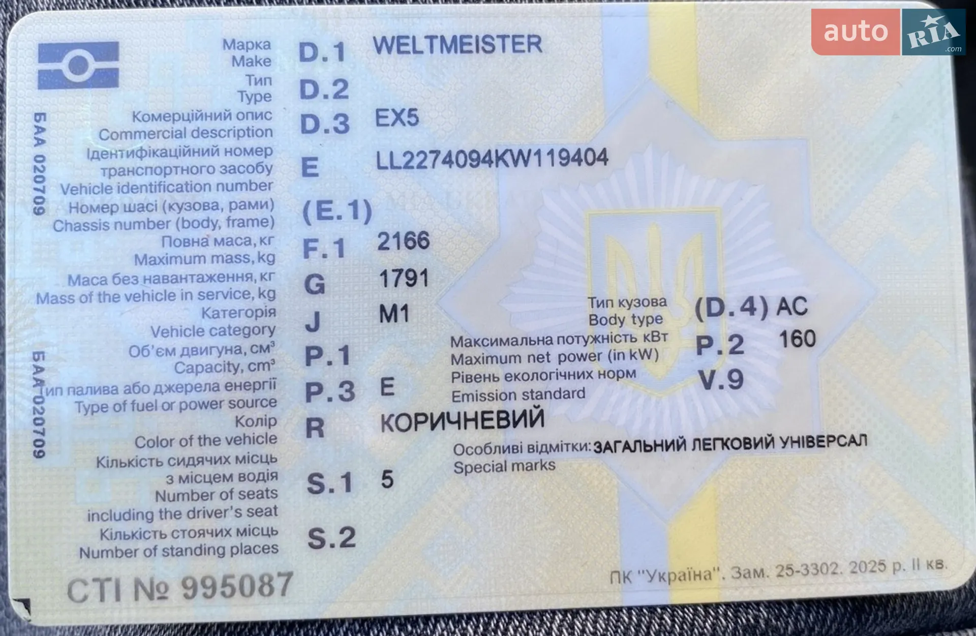 2019 Weltmeister EX5 - мініатюра 20