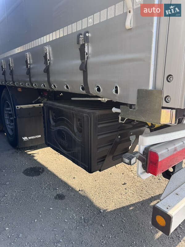 Тентованный борт (штора) - полуприцеп Wielton NS-3 2024 в Ивано-Франковске