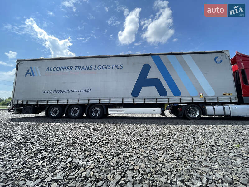 Тентованный борт (штора) - полуприцеп Wielton NS-3 2016 в Ковеле фото 8 Тентованный борт (штора) - полуприцеп Wielton NS-3 2016 в Ковеле