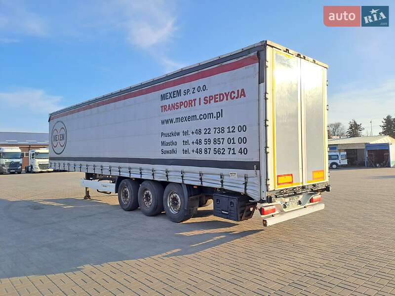 Тентованный борт (штора) - полуприцеп Wielton NS-3 2015 в Черкассах