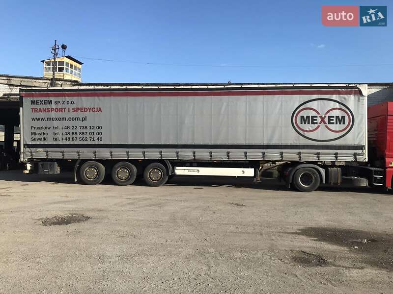 Тентований борт (штора) - напівпричіп Wielton NS-3 2015 в Дніпрі