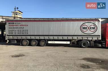 Тентованный борт (штора) - полуприцеп Wielton NS-3 2015 в 