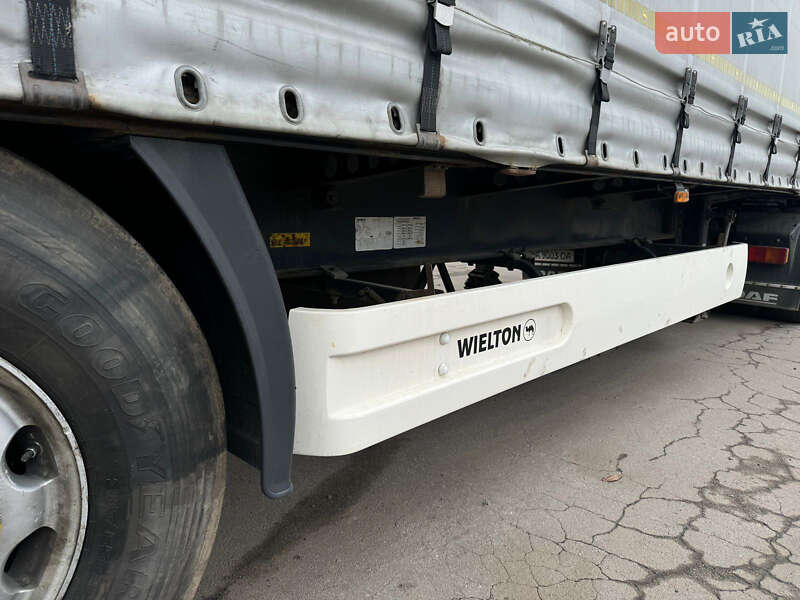 Тентований борт (штора) - напівпричіп Wielton NS-3 2014 в Маньківці фото 7 Тентований борт (штора) - напівпричіп Wielton NS-3 2014 в Маньківці