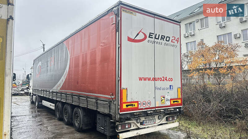 Тентованный борт (штора) - полуприцеп Wielton NS-3 2017 в Киеве фото 3 Тентованный борт (штора) - полуприцеп Wielton NS-3 2017 в Киеве