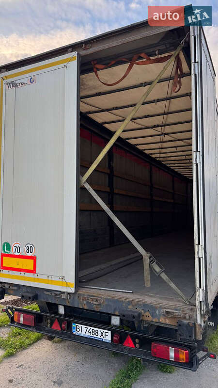 Тентований борт (штора) - напівпричіп Wielton NS34 2011 в Полтаві