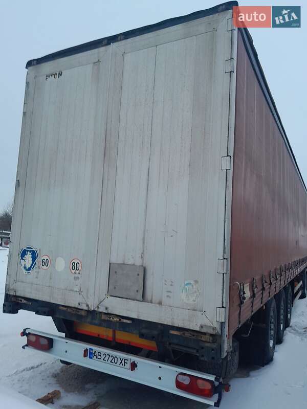 Тентований борт (штора) - напівпричіп Wielton NS34KT 2006 в Середині-Буди