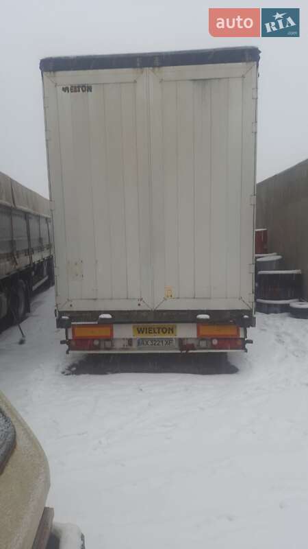 Тентованный борт (штора) - полуприцеп Wielton NS34KT 2006 в Новой Водолаге