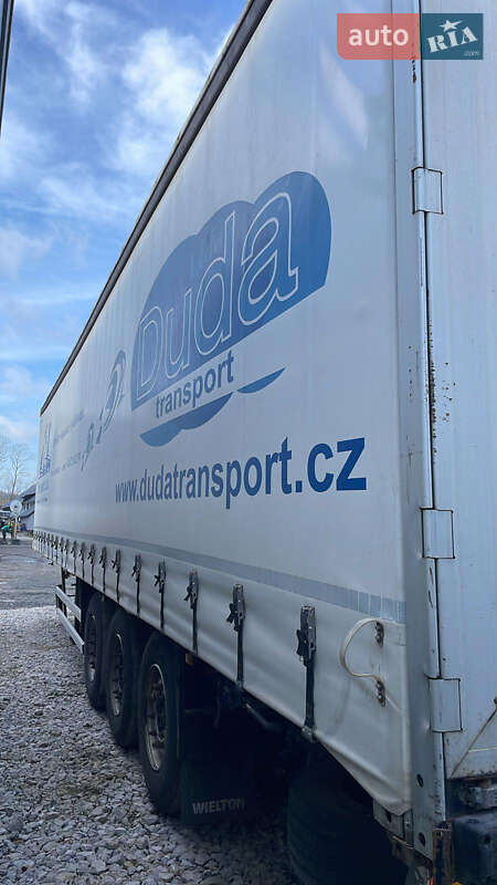 Тентований борт (штора) - напівпричіп Wielton NS34KT 2005 в Буштино