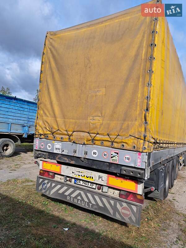 Тентований борт (штора) - напівпричіп Wielton NS34ST 2002 в Ізяславі