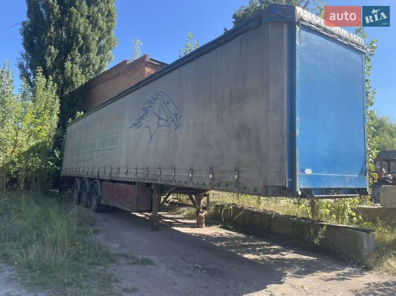 Тентованный борт (штора) - полуприцеп Wilson STAA3 1997 в Кролевце фото Тентованный борт (штора) - полуприцеп Wilson STAA3 1997 в Кролевце