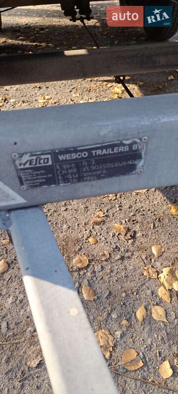 Тентованный борт (штора) - прицеп Wilson STAA3 1996 в Харькове