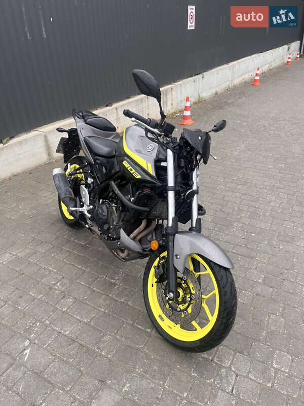 Мотоцикл Без обтікачів (Naked bike) Yamaha MT-03 2018 в Львові фото 2 Мотоцикл Без обтікачів (Naked bike) Yamaha MT-03 2018 в Львові