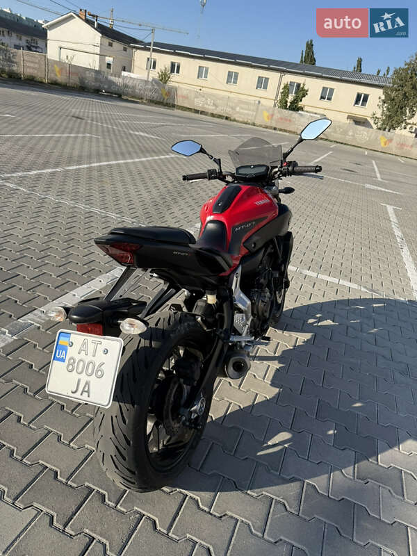 Мотоцикл Без обтекателей (Naked bike) Yamaha MT-07 2014 в Ивано-Франковске