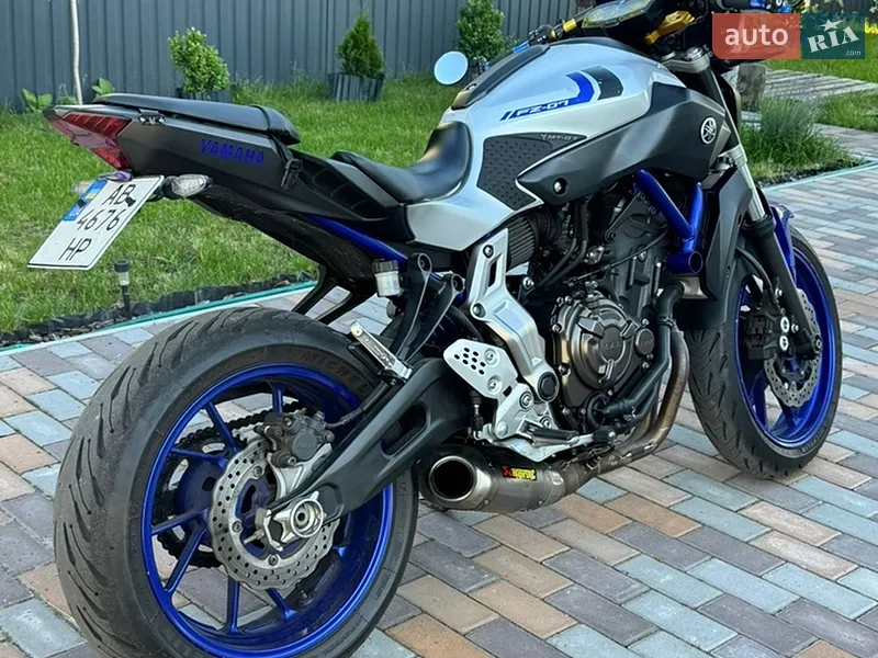 Yamaha MT-07 2015 VIN JYARM06E5GA007816 фото оголошення 5 з 27
