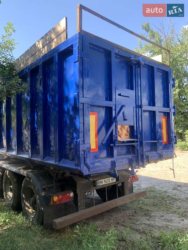 Самоскид напівпричіп Zaslaw D 653 2001 в Олександрії