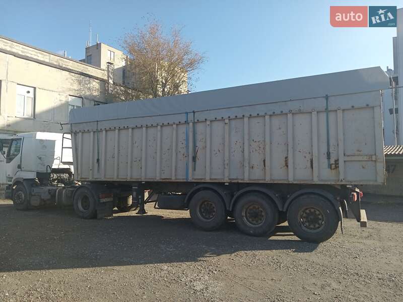 Самоскид напівпричіп Zaslaw D 653 1998 в Дніпрі