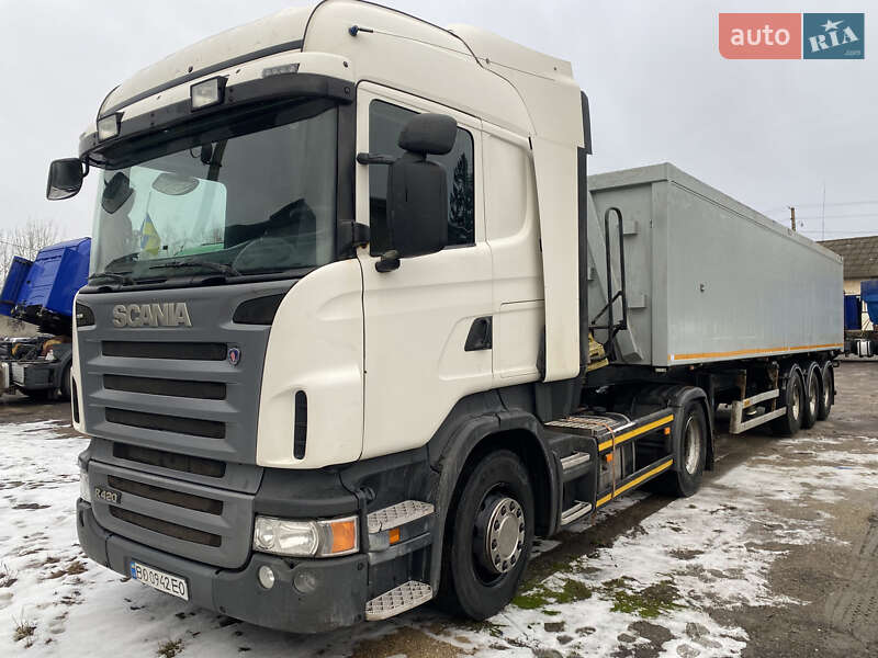 Зерновоз - полуприцеп Zaslaw D 653 2008 в Тернополе