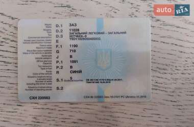 Хэтчбек ЗАЗ 1102 Таврия 2005 в 