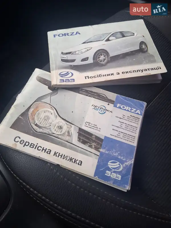 Лифтбек ЗАЗ Forza 2011 в Петриковке документ