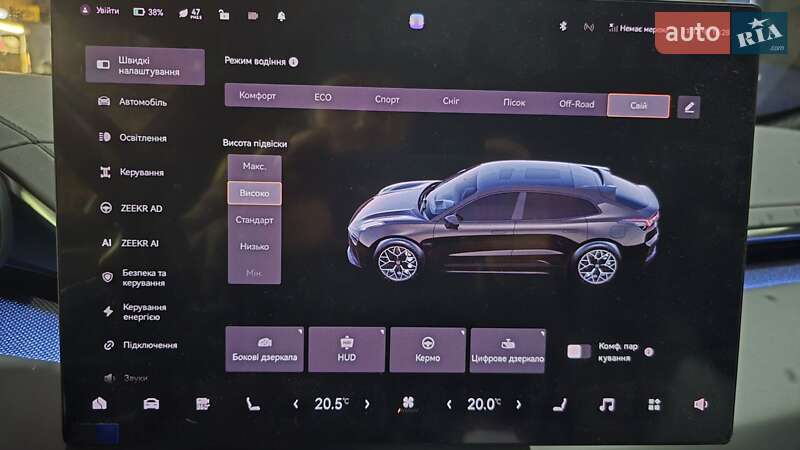 Внедорожник / Кроссовер Zeekr 001 2024 в Ровно фото 5 Внедорожник / Кроссовер Zeekr 001 2024 в Ровно
