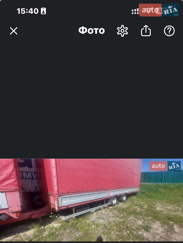 Тентованный борт (штора) - прицеп Zremb PC 2005 в Умани фото 6 Тентованный борт (штора) - прицеп Zremb PC 2005 в Умани