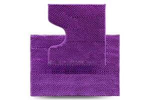 Набор ковриков для ванной Dariana Ананас D-6927 2 шт фиолетовый
