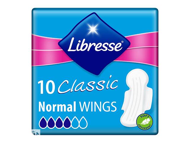 Прокладки женские гигиенические Libresse Classic Ultra Clip Normal Soft, 4 капли, 10 шт- объявление о продаже в Киеве Прокладки женские гигиенические Libresse Classic Ultra Clip Normal Soft, 4 капли, 10 шт- объявление о продаже в Киеве