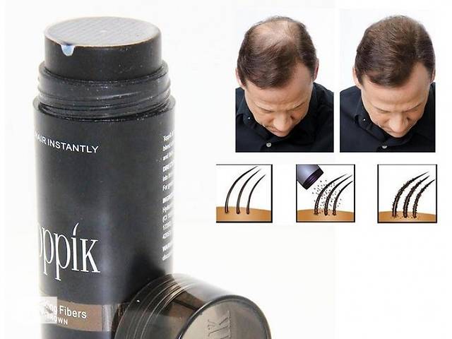 Загуститель для редких волос Toppik