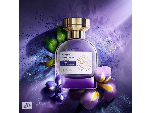 Женская парфюмерная вода Avon Artistique Iris Fetiche 50мл премиум стойкость цветочный древесно-мускусный аромат духи