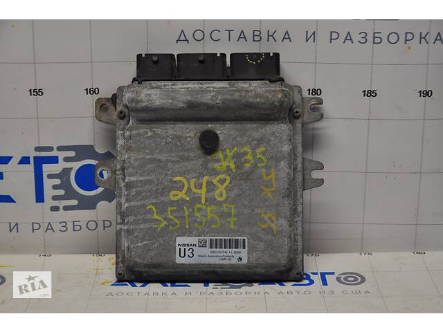 продам Блок ECU компьютер двигателя Infiniti JX35 13-15 дорест, слом креп фишки MEC128-042 бу в Киеве