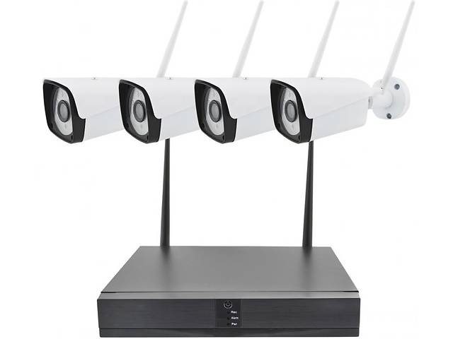 Комплект видеонаблюдения беспроводной WIFI NVR KIT NVR-601 4 камеры