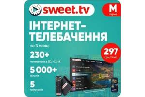 Стартовый пакет Sweet TV тариф M на 3 месяца (Код товара:18384)