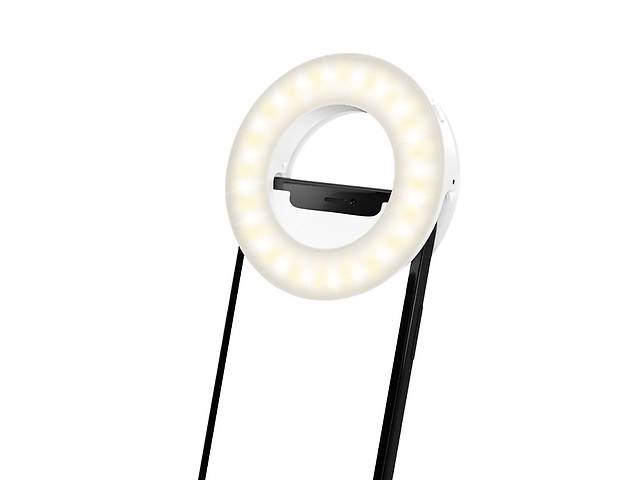 Светодиодное кольцо для селфи (селфи-кольцо) BOOYIIN XJ19 White