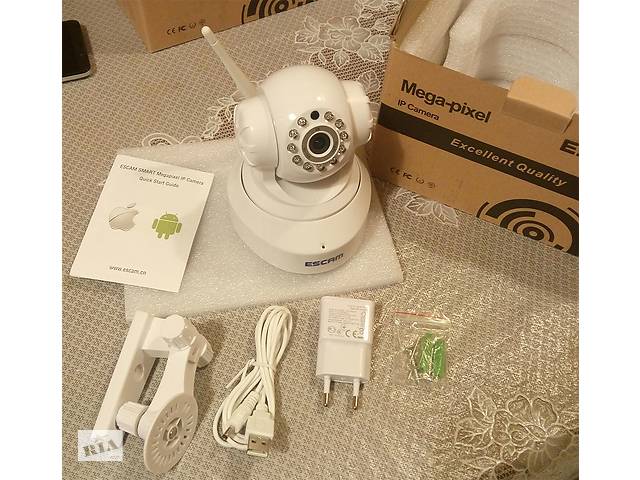 Вращающаяся IP камера ESCAM QF001 с качеством записи 720P и WIFI- объявление о продаже в Киеве Вращающаяся IP камера ESCAM QF001 с качеством записи 720P и WIFI- объявление о продаже в Киеве