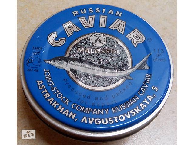 Черная икра севрюги