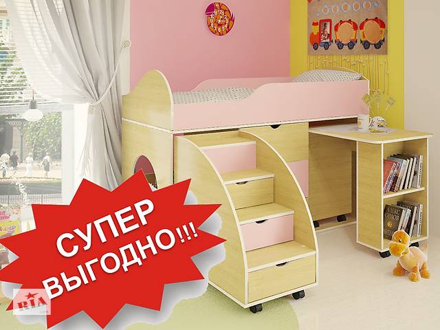 Сделаем! Бесплатно доставим кровать со столом!