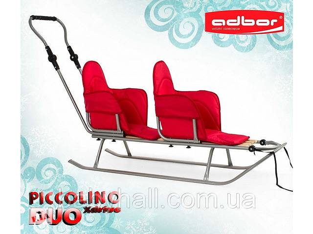 108 Матрас к санкам PICCOLINO і PICCOLINO Xdrive(duo) (красный)
