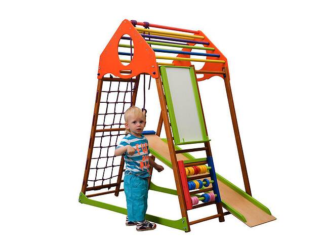 Детский спортивный комплекс для дома KindWood Plus SportBaby