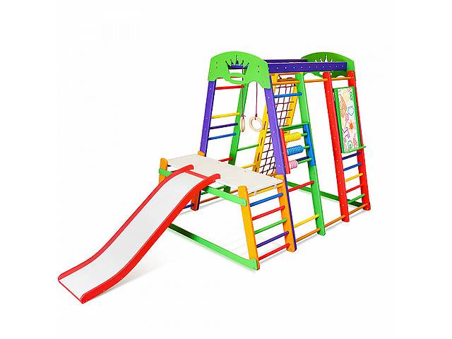 Детский спортивный комплекс для дома SportBaby «Акварелька Plus 1-3»