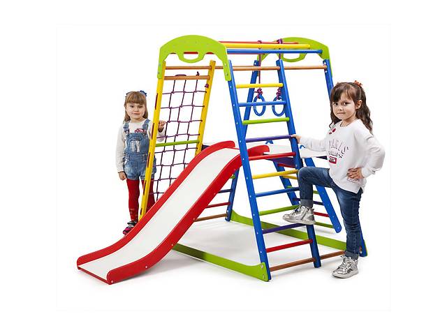 Детский спортивный комплекс для дома SportWood Plus 2 SportBaby