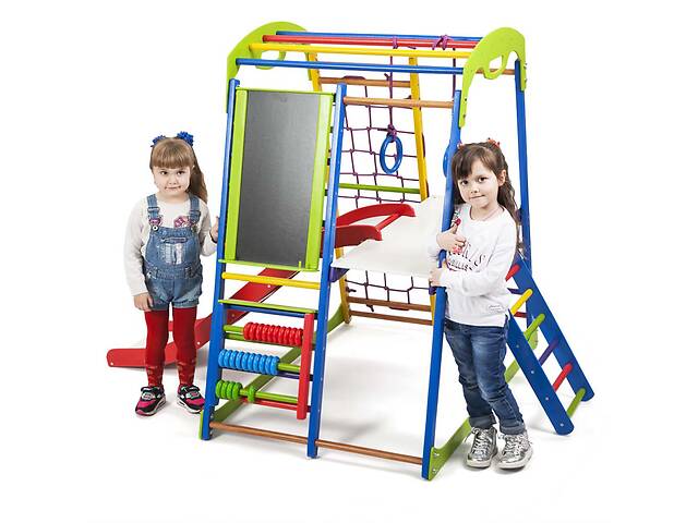 Детский спортивный комплекс для дома SportWood Plus 3 SportBaby