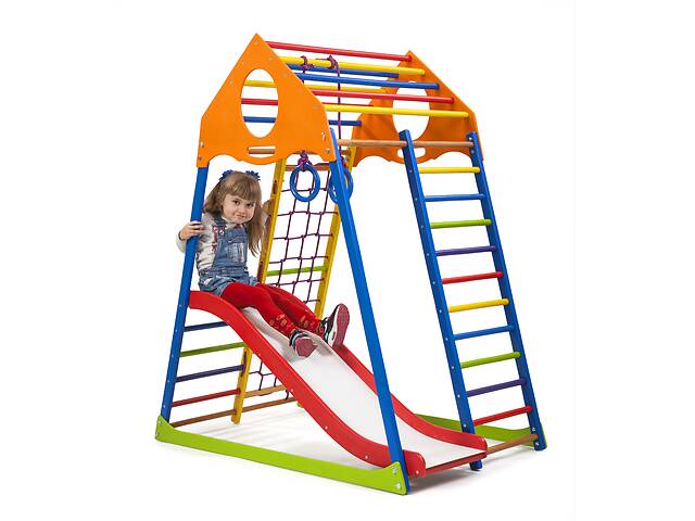SportBaby Детский спортивный комплекс KindWood Color Plus 1