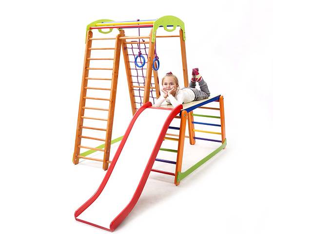 Детский спортивный уголок - SportBaby «Кроха - 2 Plus 1-1»