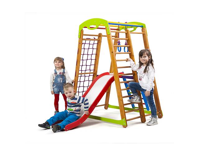 SportBaby Детский спортивный уголок - «Кроха - 2 Plus 2»